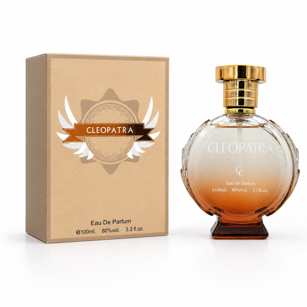 Cleopatra Eau de Parfum para Mujer 100 ml – Perfume Femenino Elegante de Larga Duración, Fragancia Sofisticada con Frasco de Lujo, Ideal para Regalo y Uso Diario