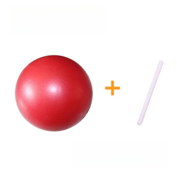 Pelota de Pilates/Yoga Mini de PVC Esmerilado 25cm - Para Gimnasia, Equilibrio, Fitness y Glúteos