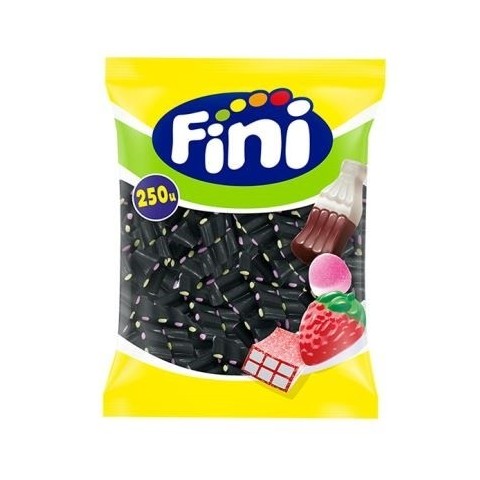 FINI CARTUCHERAS REGALIZ bolsa 250u gominolas de calidad y sabor Fini aproxi 1.67kg