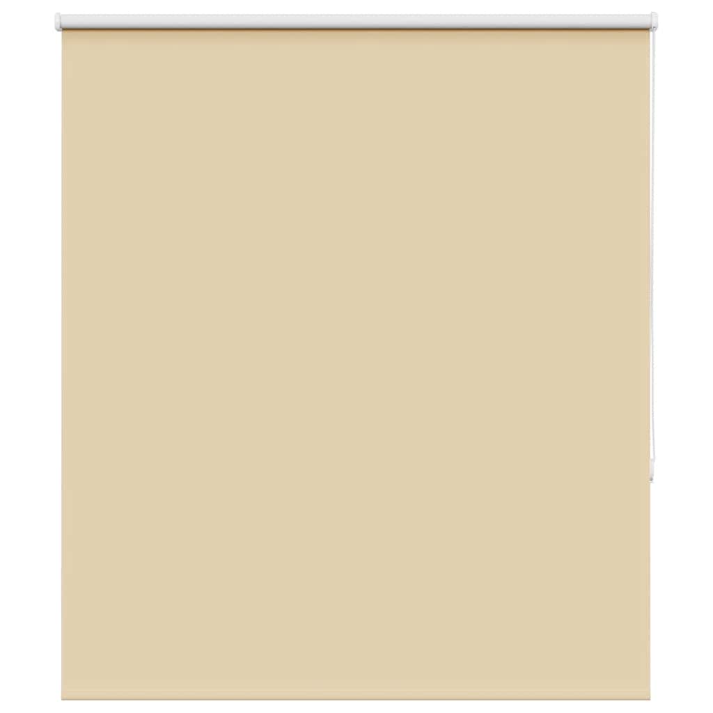 vidaXL Estor Enrollable Opaco Beige 125x150 cm Tela Ancho 121,6 cm