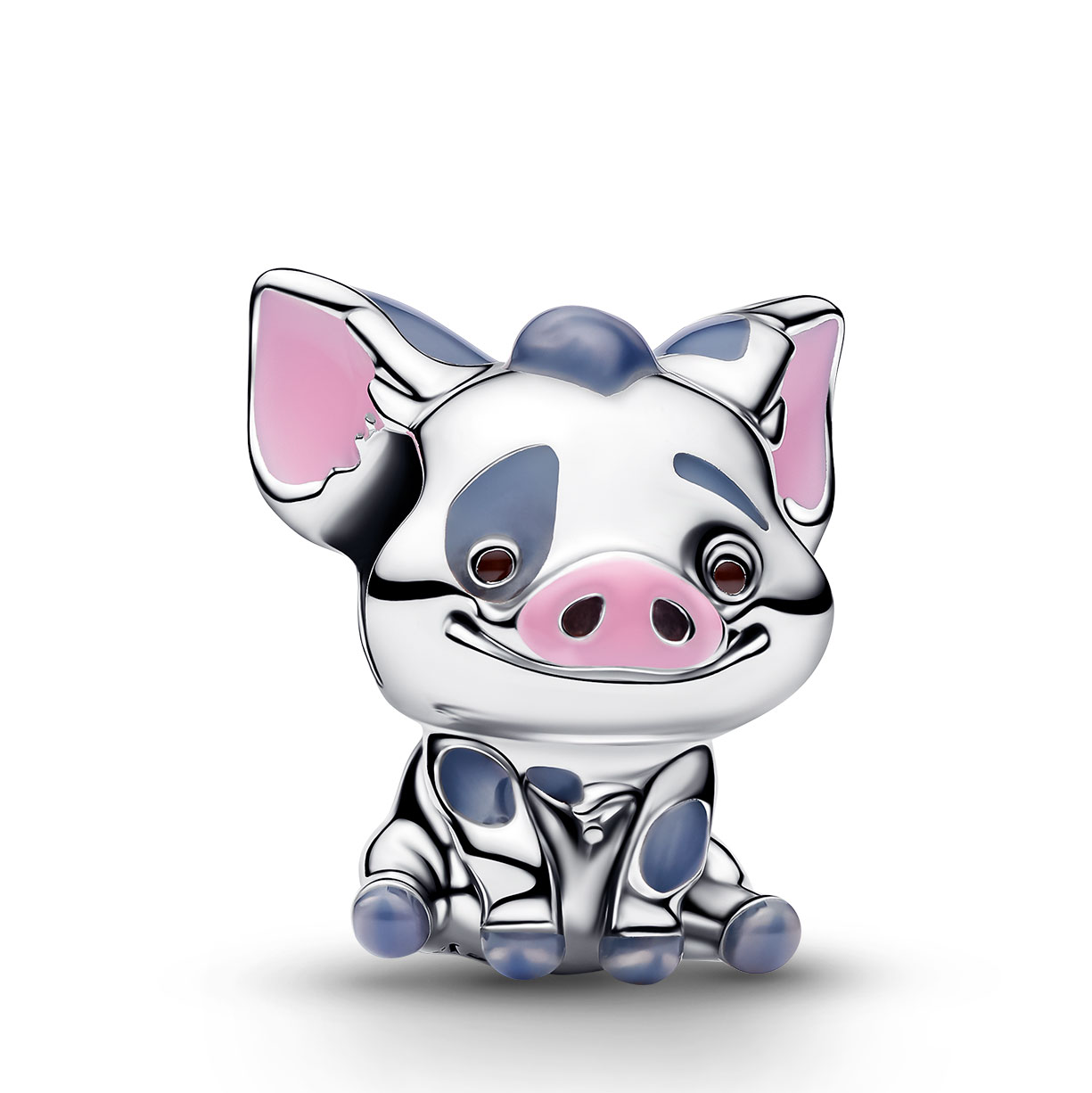 Pandora Charm del cerdito de Vaina 793843C01 , para Mujer