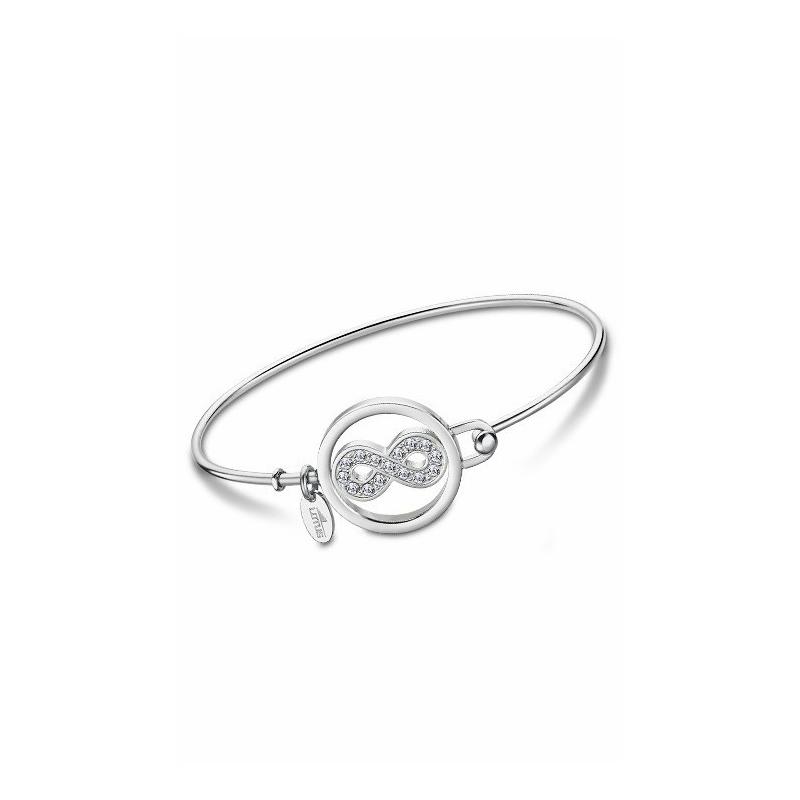 Pulsera Rígida de Infinito Lotus Style para mujer