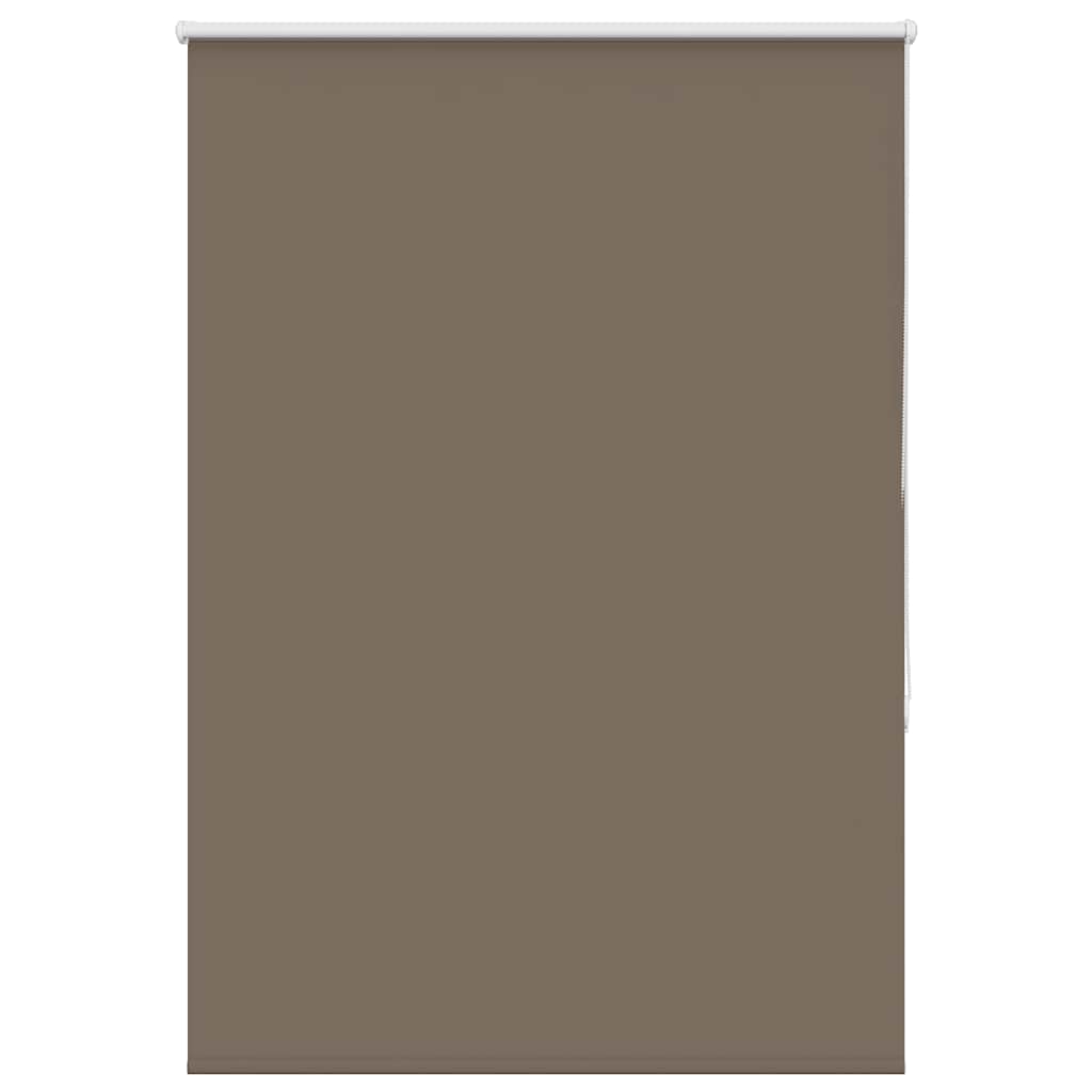 vidaXL Estor Enrollable Opaco Color Café 110x150 cm Tela Ancho 105,7cm