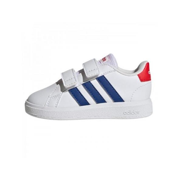 ADIDAS GRAND COURT 2.0 CF INF BLANCO/AZUL