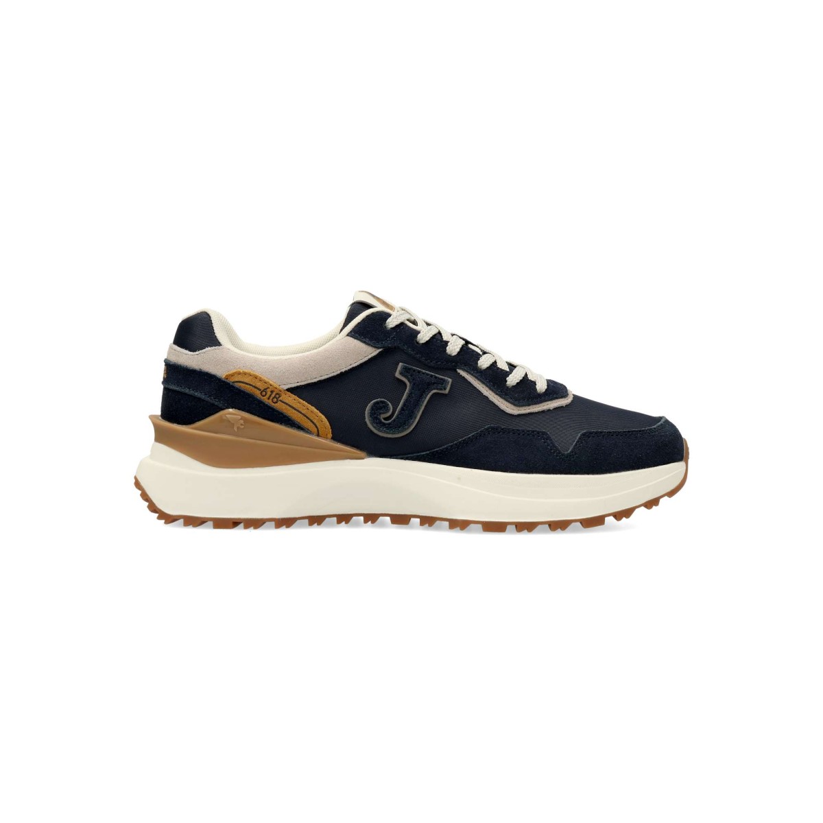 JOMA - Zapatillas deportivas retro C618 para hombre, ligeras y duraderas con corte en PU y serraje, suela de caucho y mediasuela de phylon
