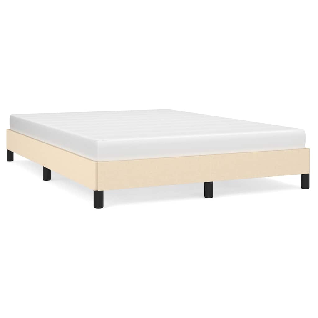 vidaXL Cama sin colchón tela 140x190 cm Multicolor