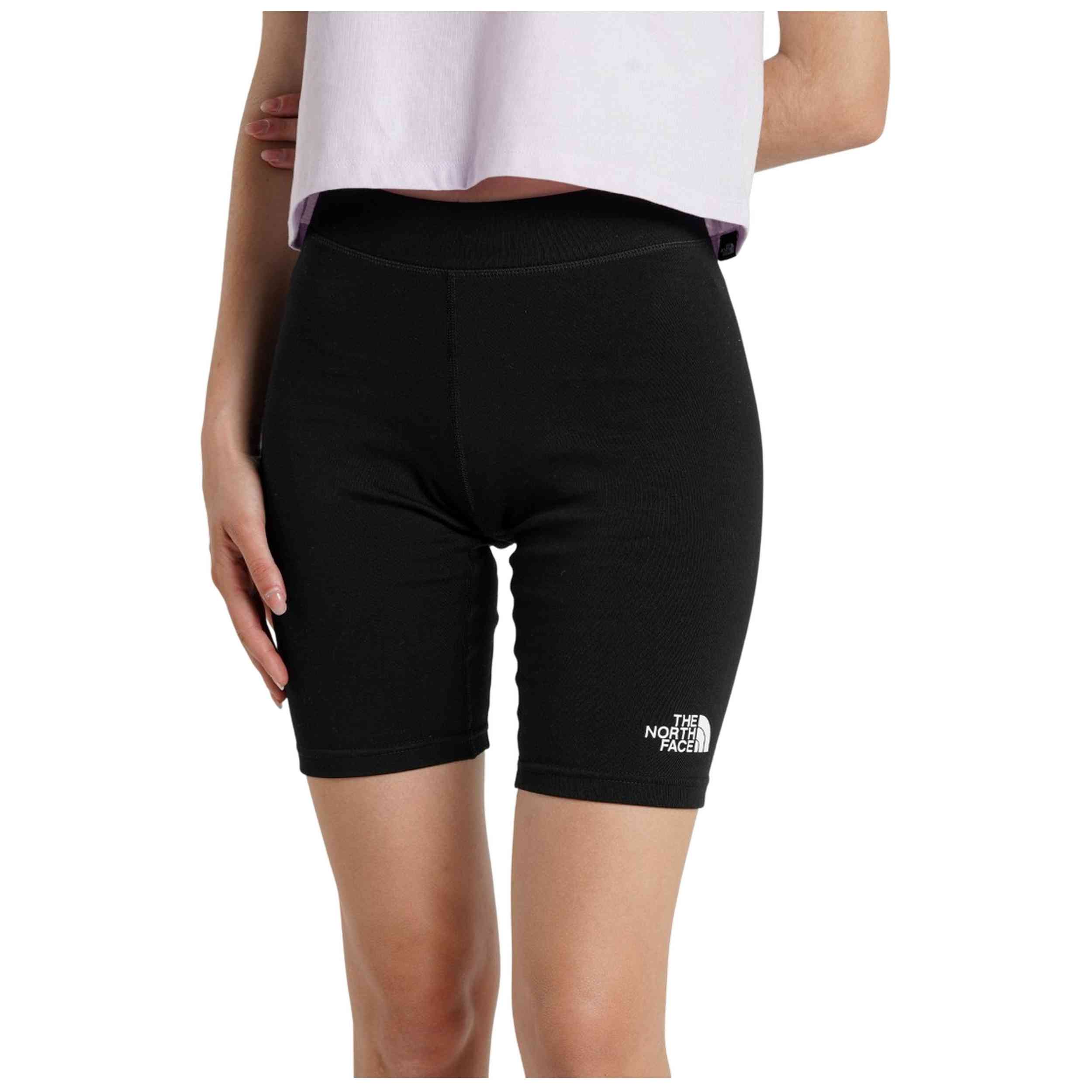 Malla Corta The North Face modelo Interlock Cotton Short para Mujer en color Negro
