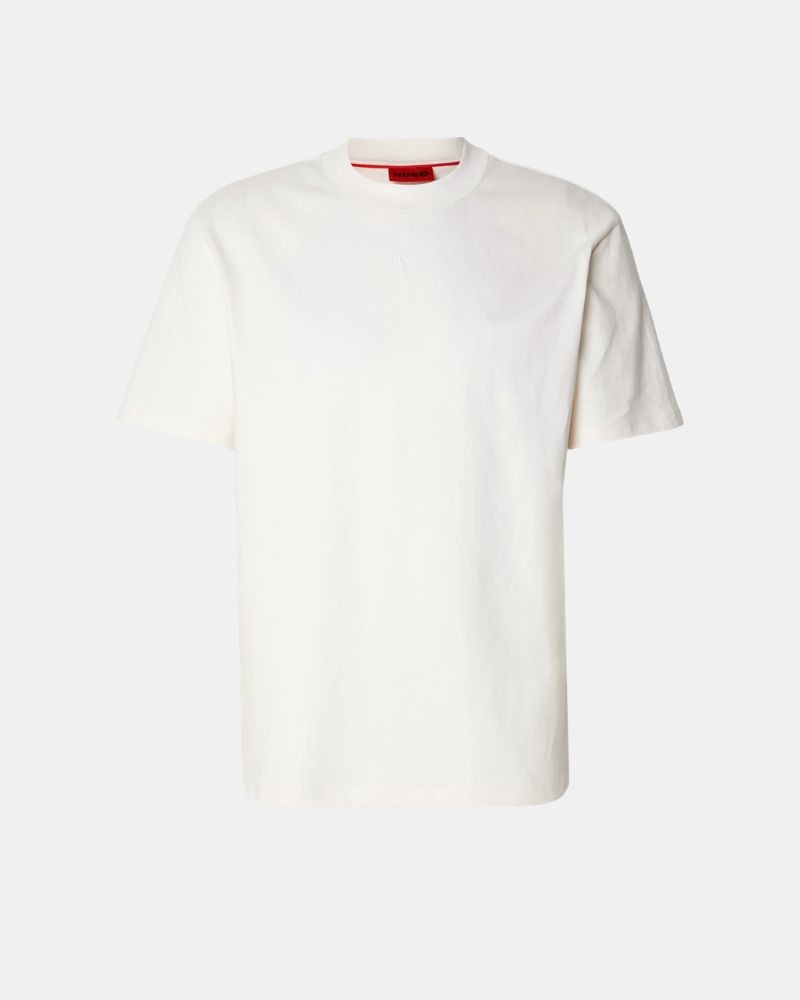 HUGO 50488330 DAPOLINO Camisetas Manga corta Hombre Blanco Nude