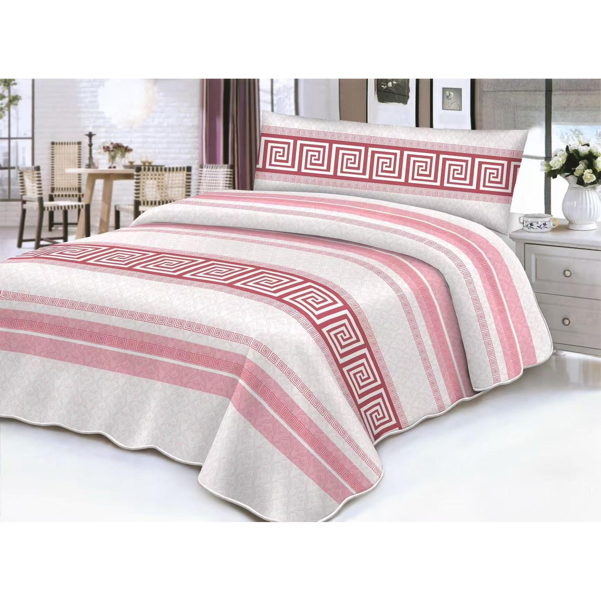 Juego de Sábanas 3 Piezas, Sábana Encimera, Bajera Ajustable y Funda de Almohada, 100% Poliéster, Tacto Suave, Diseños Modernos. ✅ Envíos a España en 48/72h