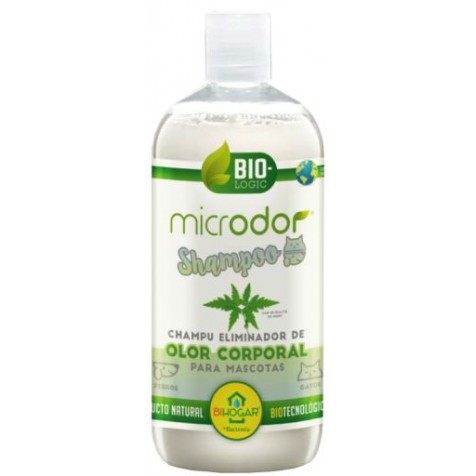 Microdor Champú Eliminidor De Olor Corporal Para Mascotas 500 Ml