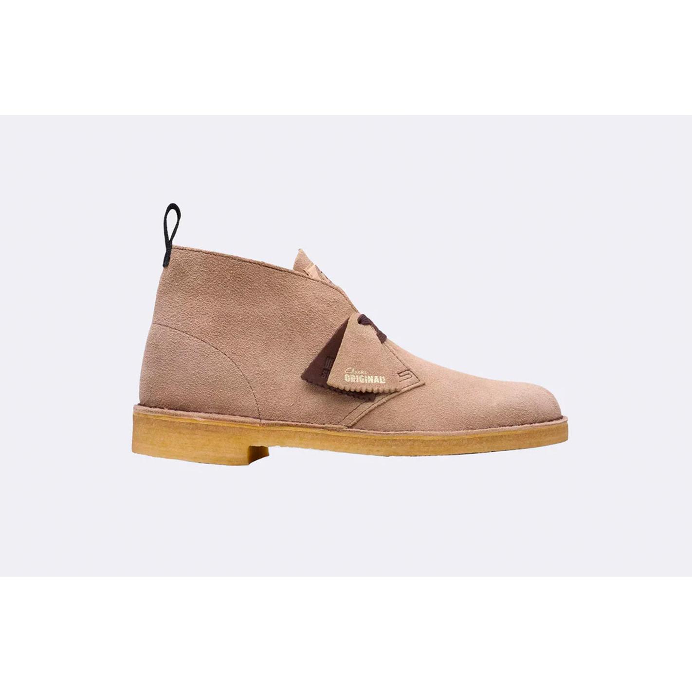 Clarks Originals Desert Boot Wolf Suede para hombre