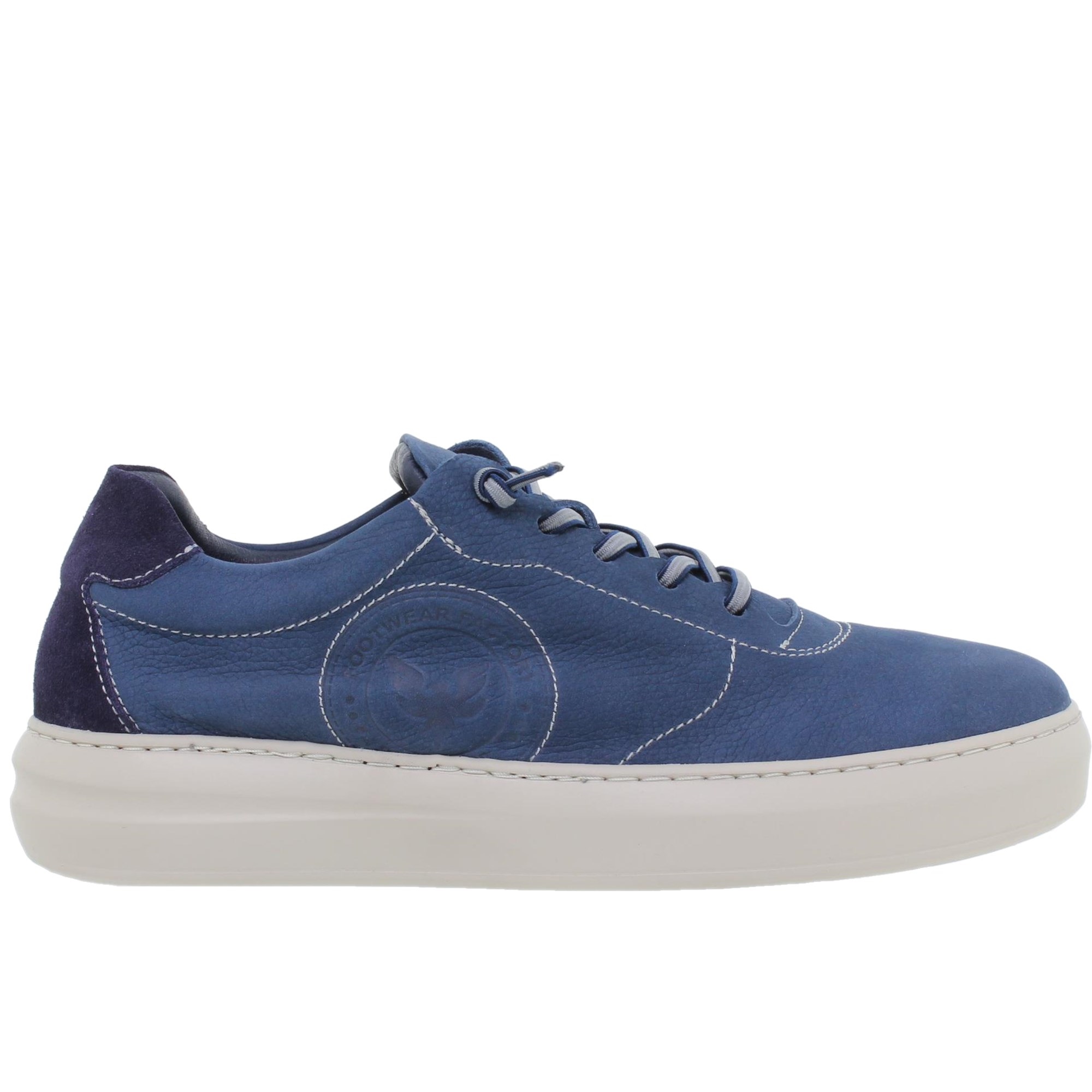 EXODO Sneakers Hombre Azul Ultraligero Piso Sintético 1064EX