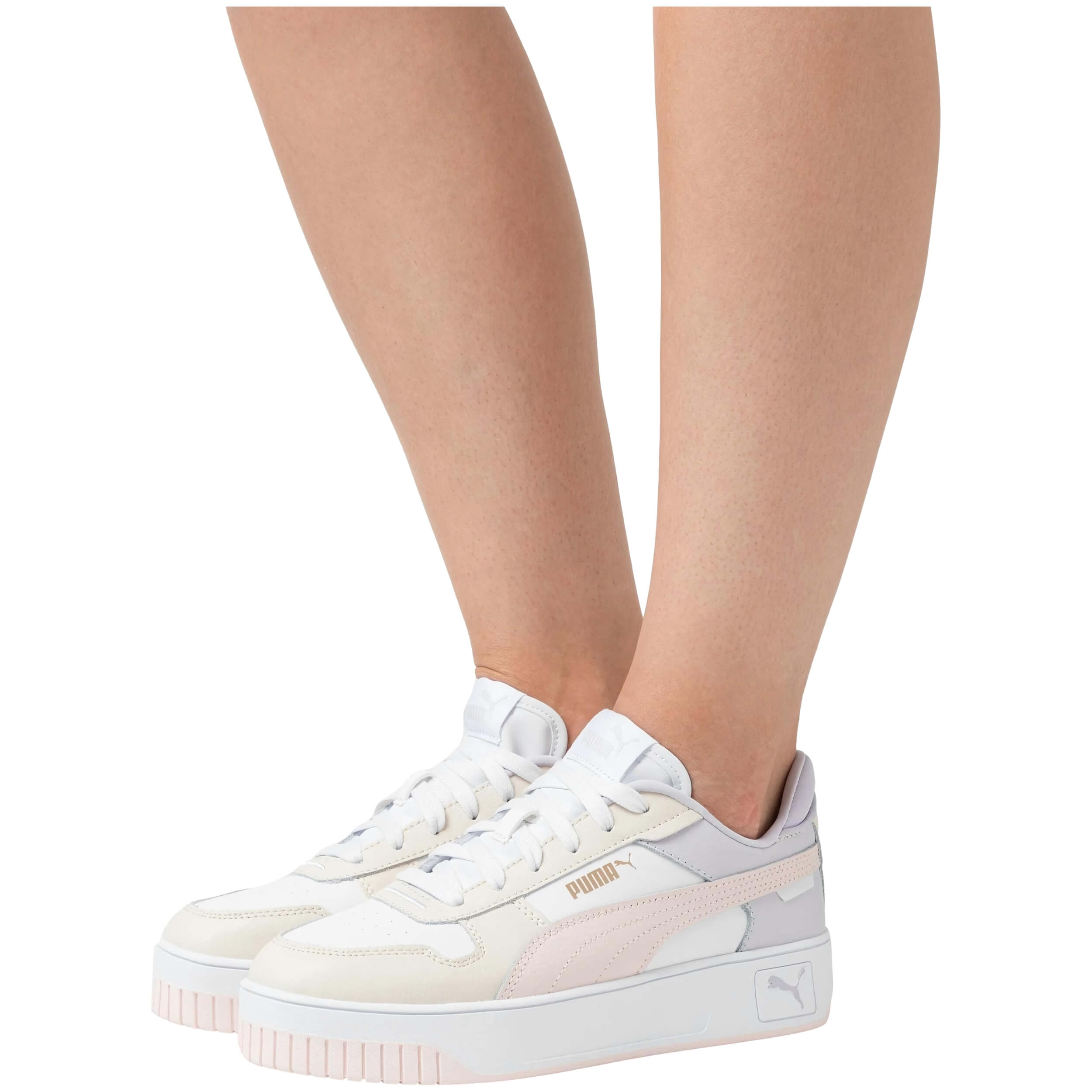 Calzado marca Puma modelo 389390-10 para mujer en color blanco