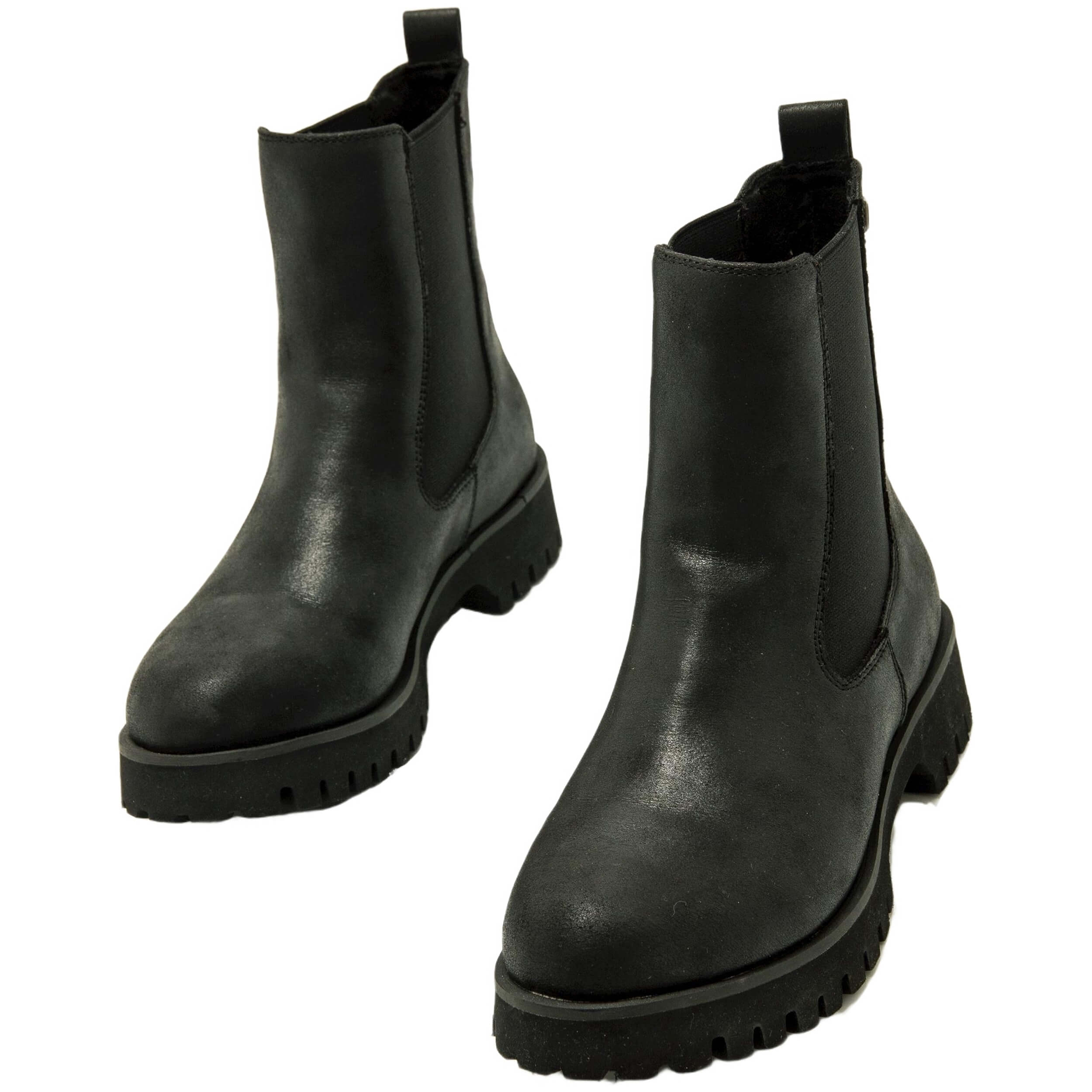 Botines marca Mustang modelo 59471 C56799 para calzado mujer en color negro