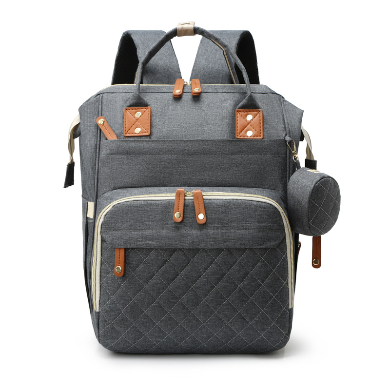 Mochila para mamá, bolso de viaje multifuncional para bebé, gran capacidad, duradero