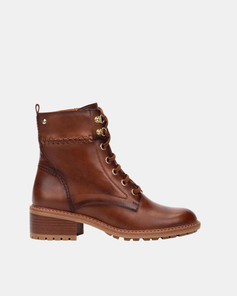 PIKOLINOS MEDINA W0D 8672 Botines Altos Mujer Marrón