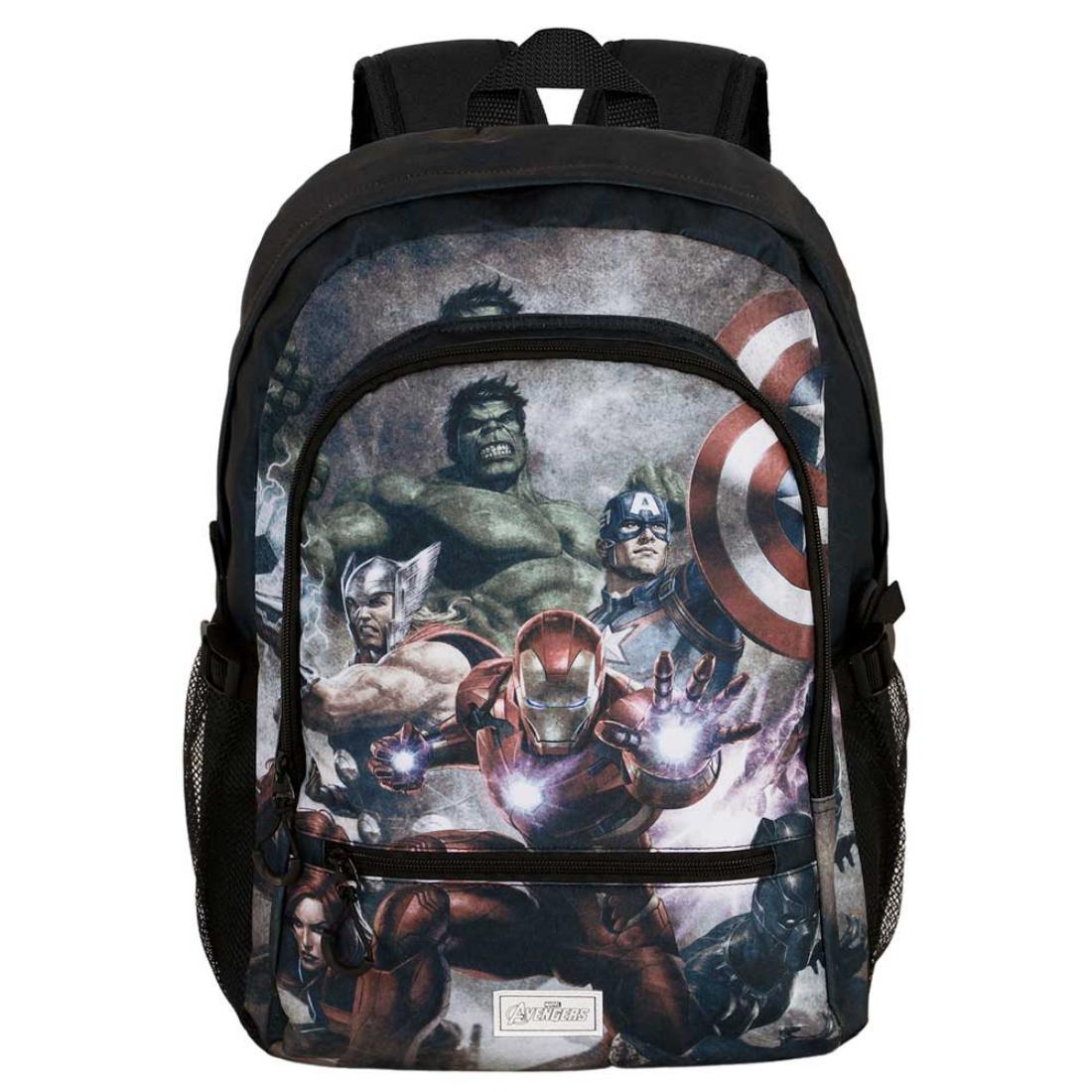 Mochila Karactermania Fight Fan Marvel Los Vengadores Troupe 31x44x18cm