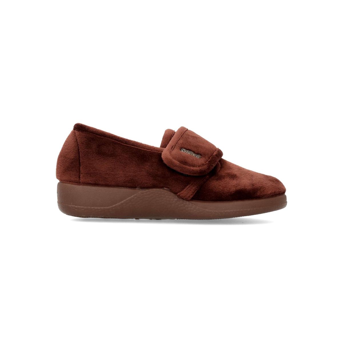 DeValverde - Zapatillas de casa cerradas con velcro para mujer, termoestables y antibacterianas, suela antideslizante y planta acolchada, hechas en España