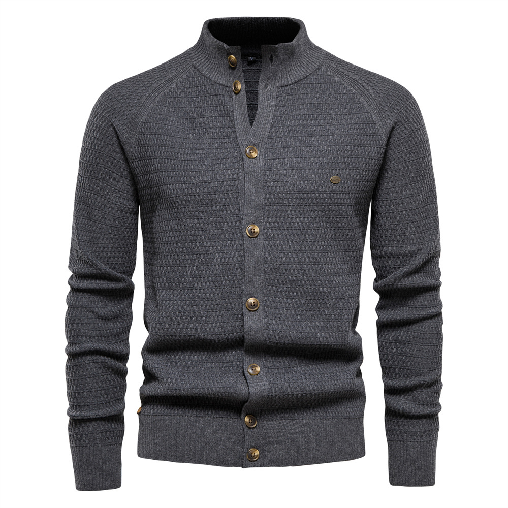 TK Cárdigan de hombre, suéter de vestir, prenda de punto para otoño e invierno