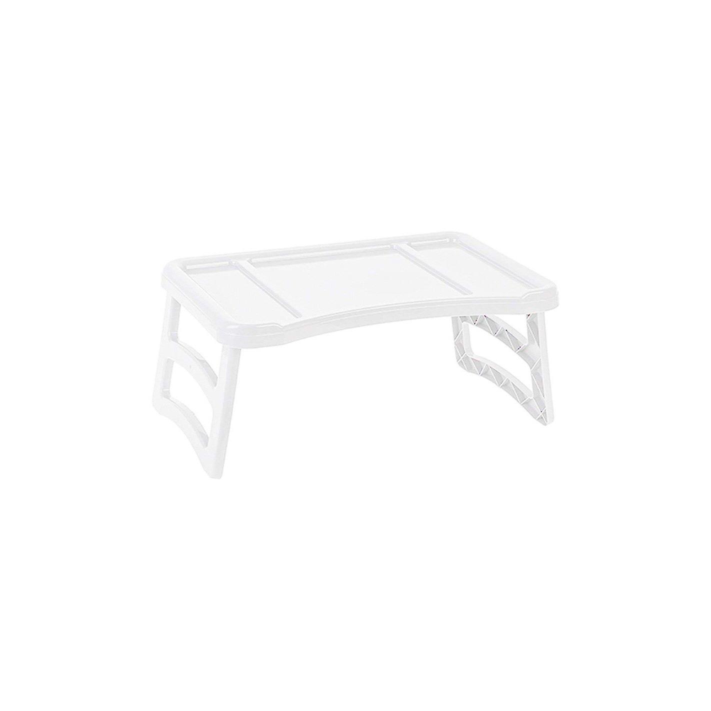 Bandeja Plegable de Plástico - Bandeja de Cama Portátil | Mesa Multiuso - Mesa Auxiliar para Salón