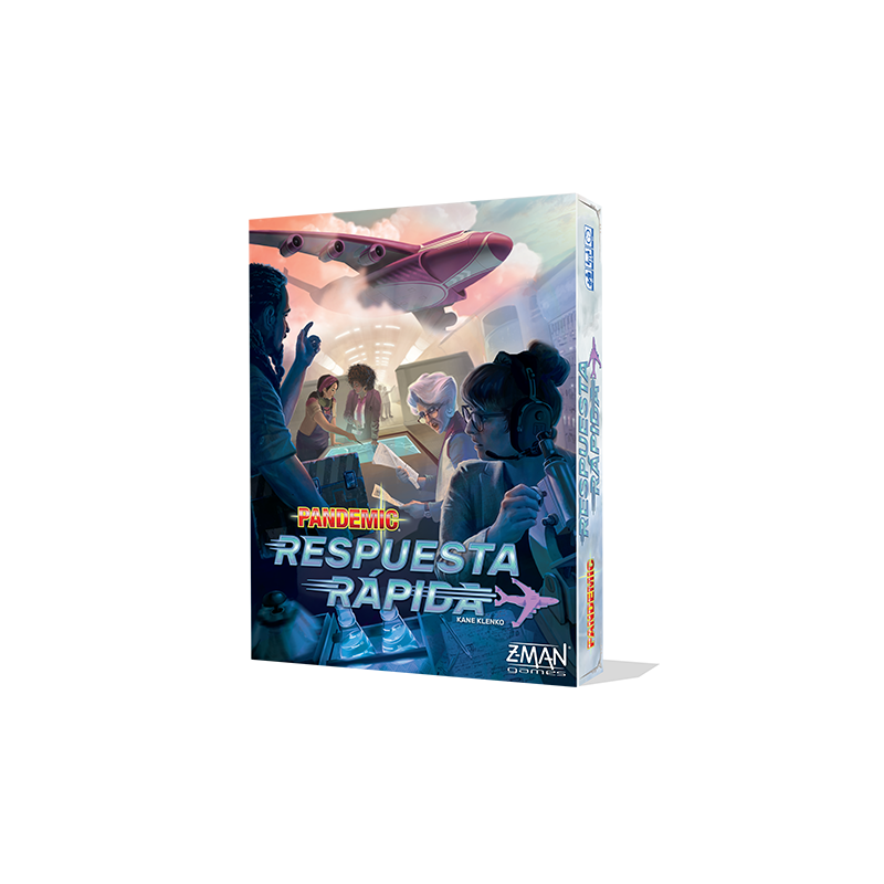 Pandemic: Respuesta Rápida Juego de Mesa Cooperativo en Tiempo Real Z-Man