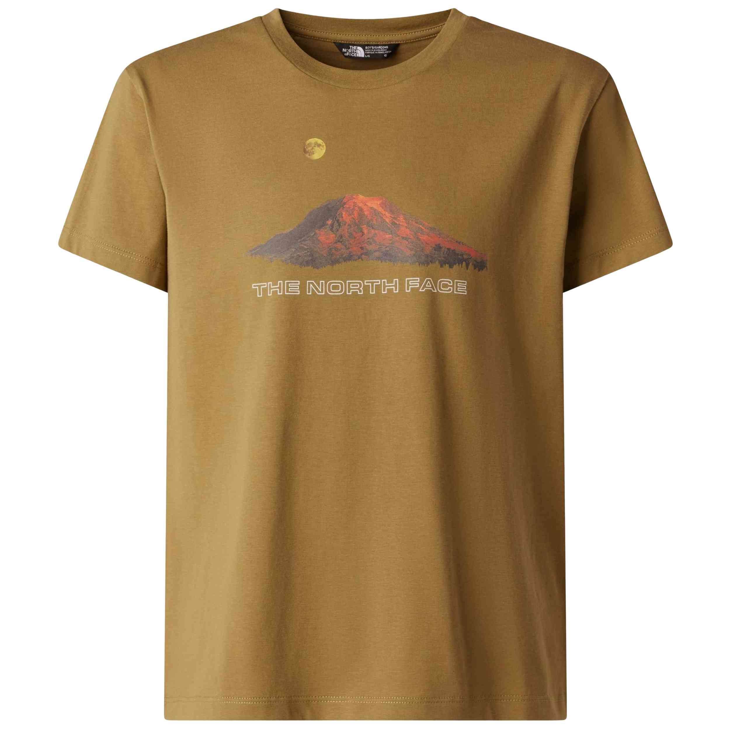 Camiseta De Manga Corta The North Face modelo NF0A8G1U-2EL para hombre y mujer en color Marron