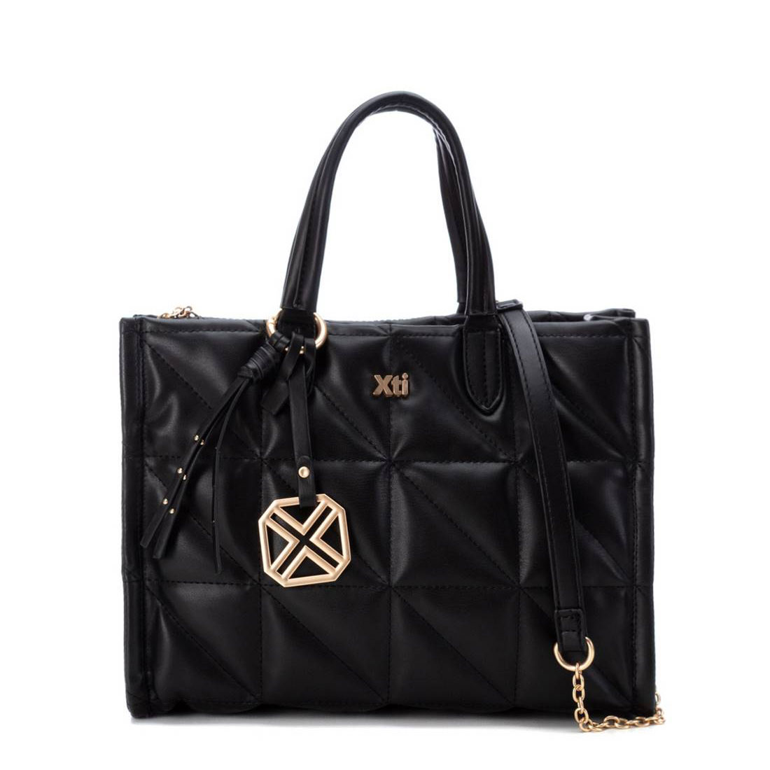 Xti Bandolera Negra 184219-NEGRO , para Mujer