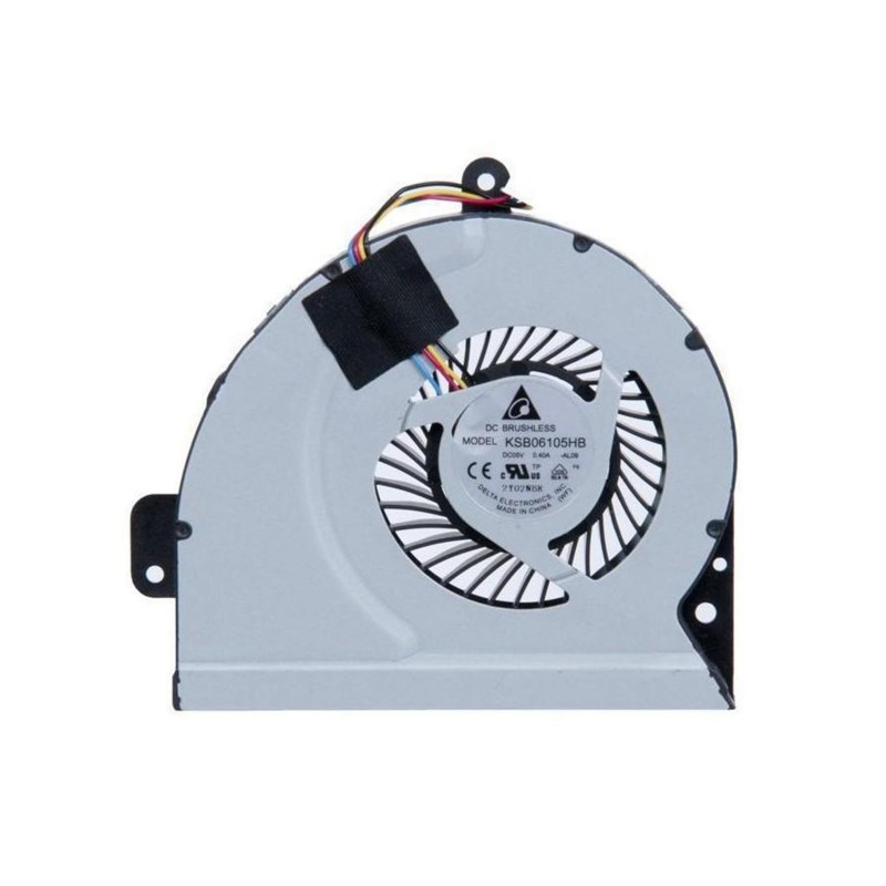 VENTILADOR CPU PARA PORTÁTIL ASUS A53 A53S A53E K53 K53E K53S K53SV K53SD X53E X53S X54 UDQFZJA02DAS