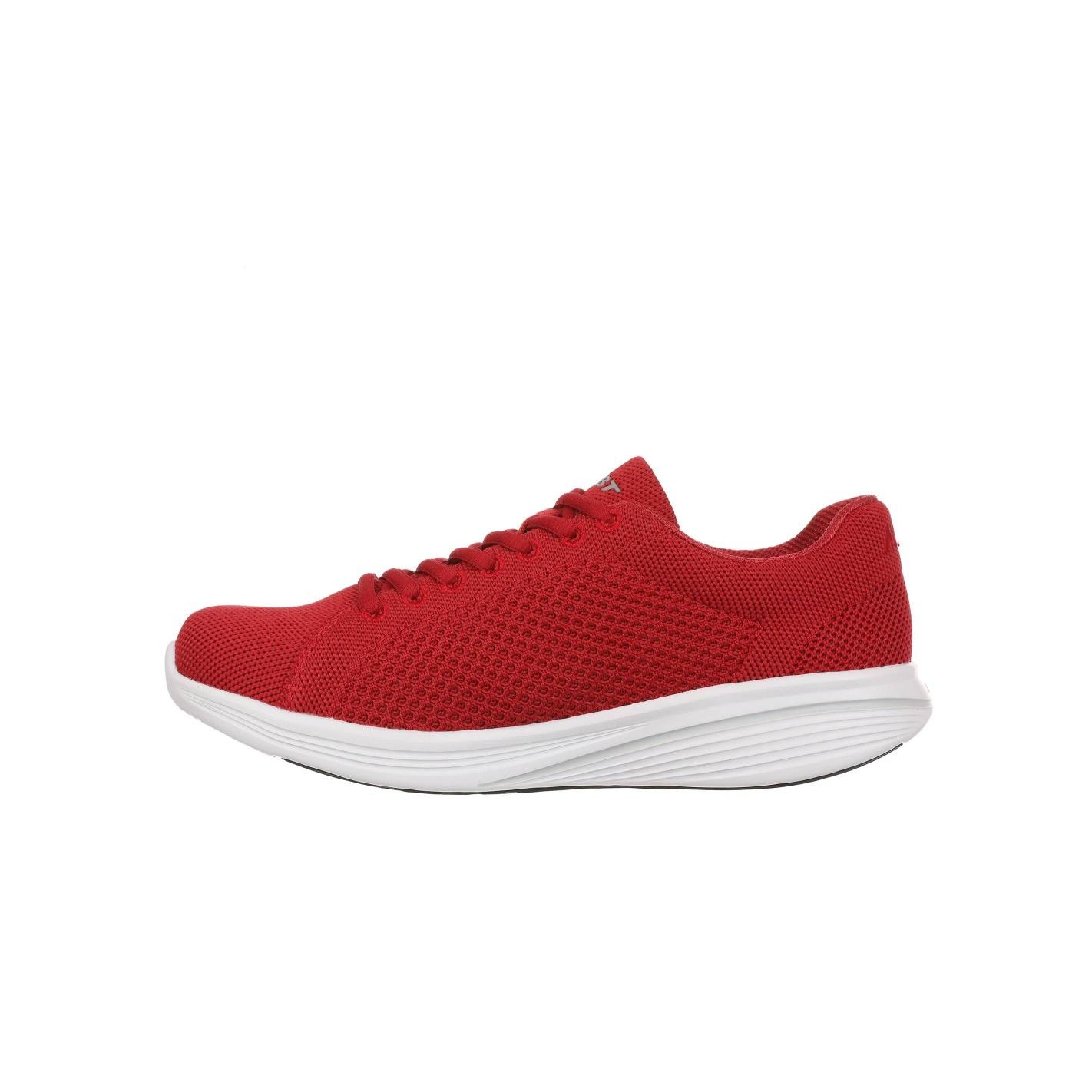 MBT SORA LACE UP RED - Máximo confort - Amortiguación superior - Suela con alto nivel de balanceo