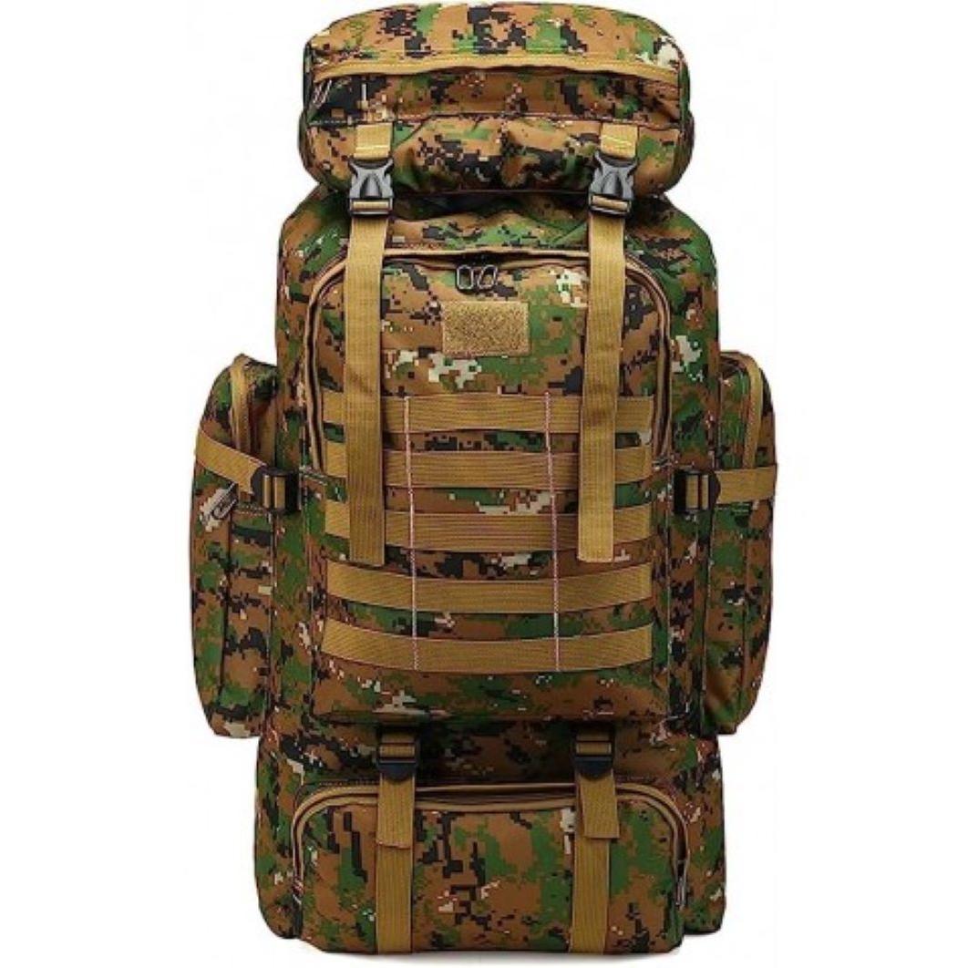 Mochila militar de Senderismo tactica para Viajes Montañismo Escalada Camping Trekking 80L COSHANO