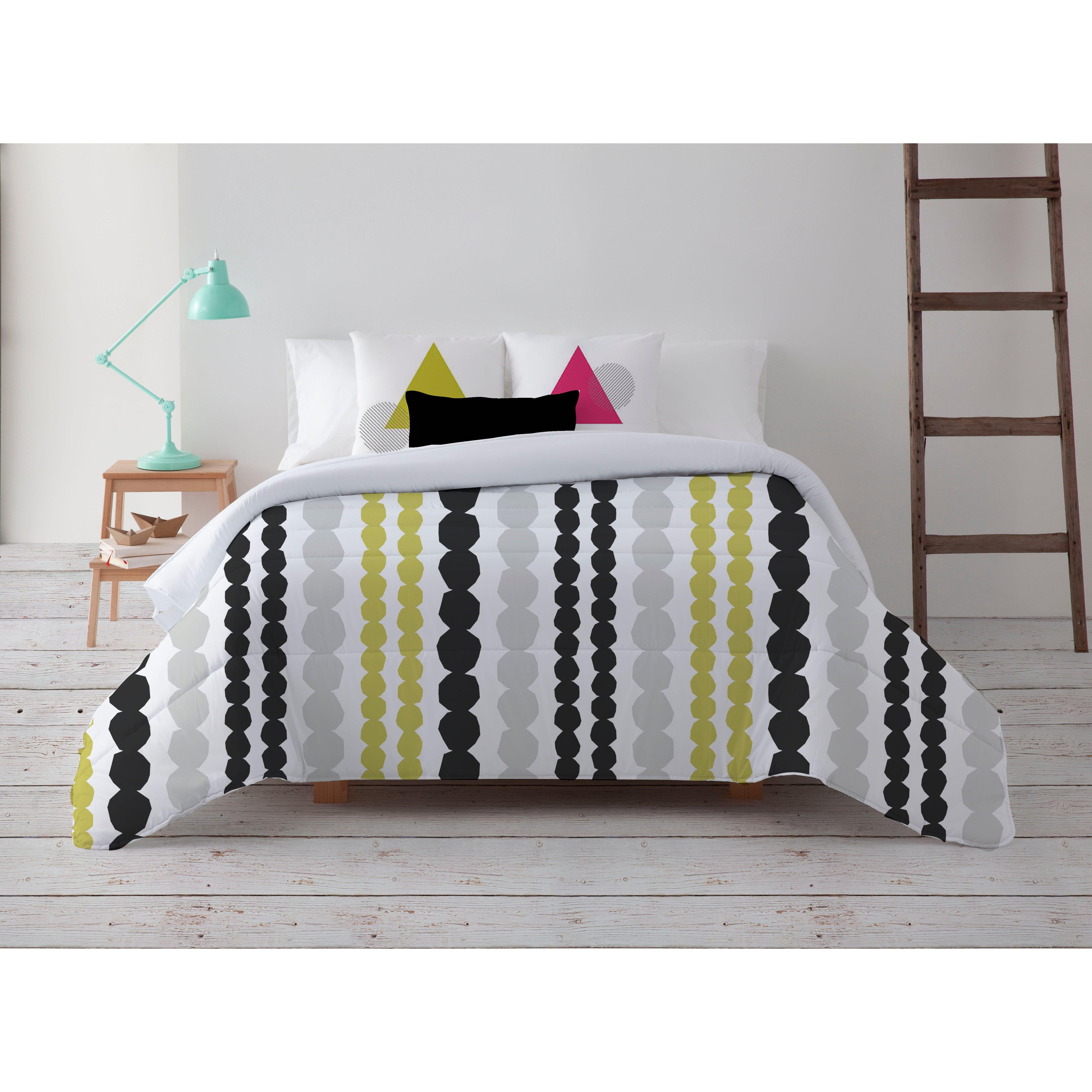 NORDIC HOME - Edredón Nórdico 300 gr de fibra tacto pluma GEO pistacho