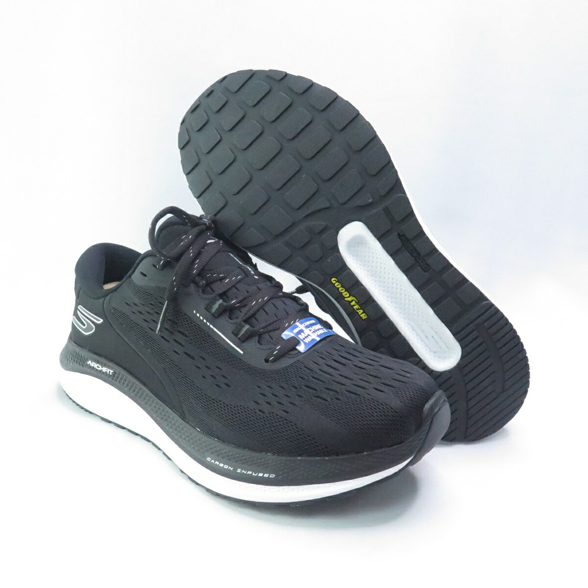 Skechers Zapatillas GO RUN Persistence 2 Color Negro Para hombre- Suela ARCHFIT