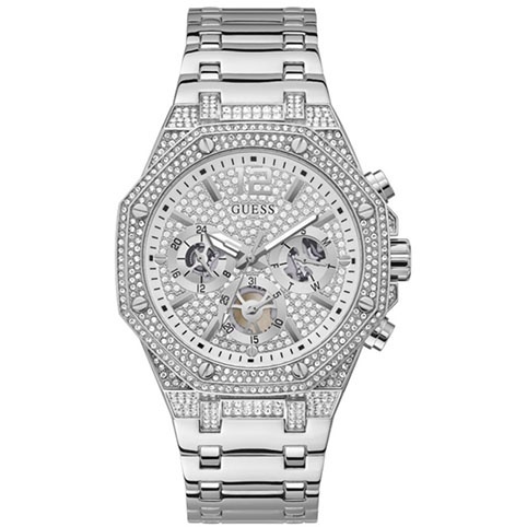 RELOJ GUESS MOMENTUM ACERO CIRCONITAS GW0419G1