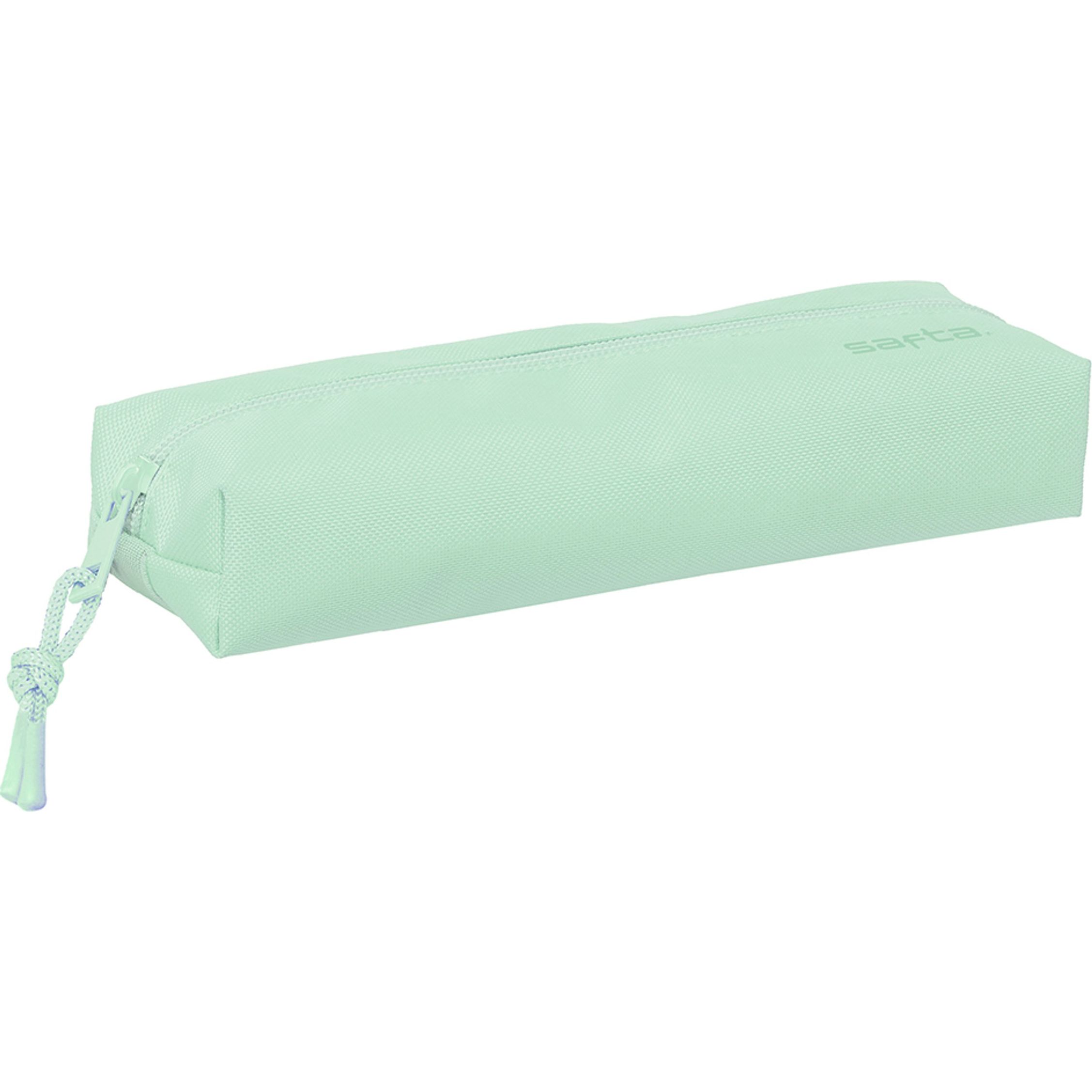 SAFTA  PORTATODO RECTANGULAR C/GOMA ELAST. 22CM SAFTA "LIGHT GREEN" - Portatodo Licencia Oficial - Diseño Compacto - Ideal para Escuela y Oficina - Material Resistente - Cierre Seguro