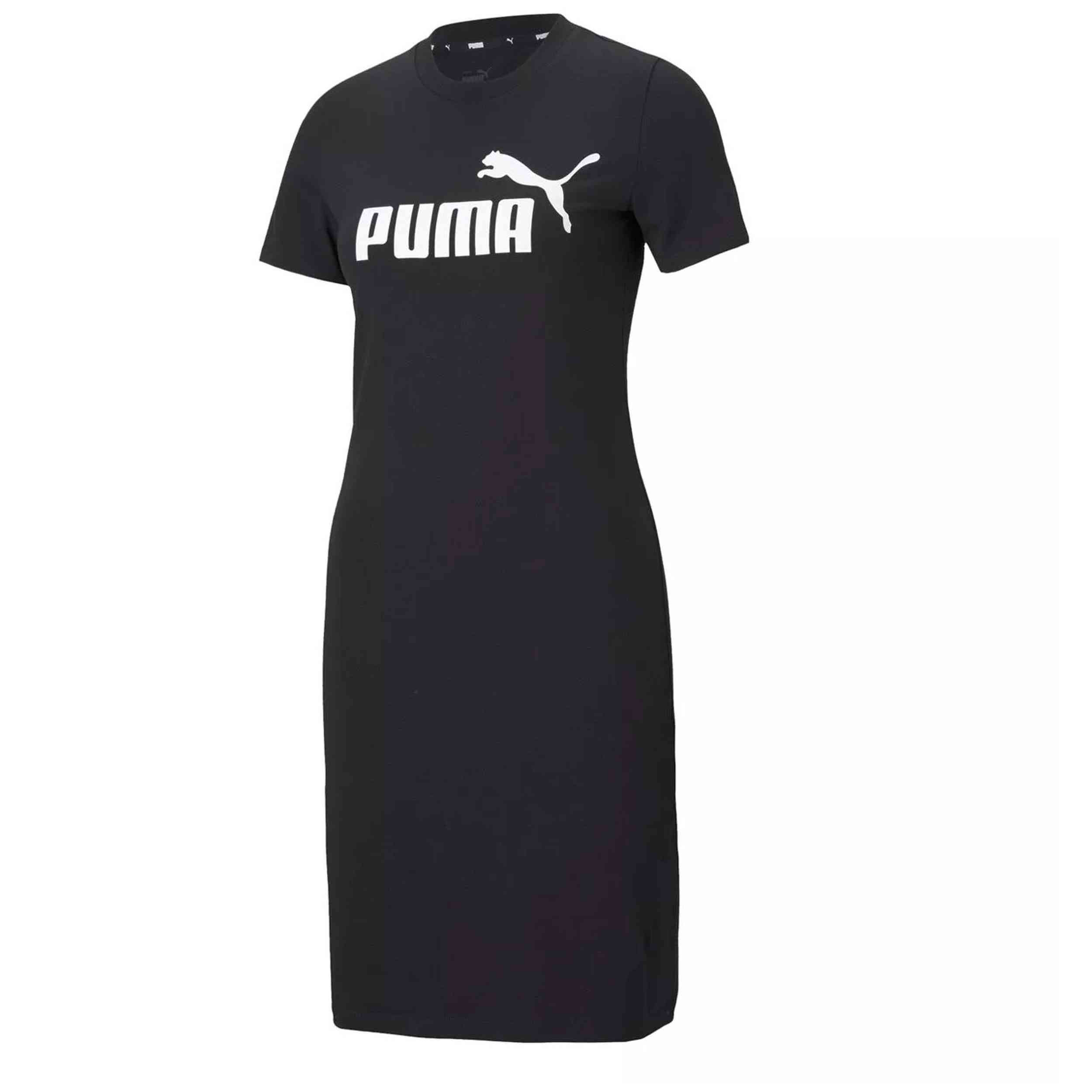 Vestido Puma Ess Slim para mujer en color negro