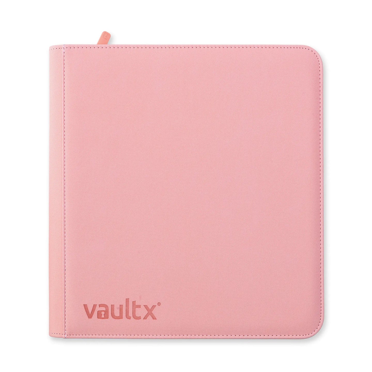 Just Pink Premium Zip Binder Exo-Tec (12-Pocket 480 cartas) Vault X