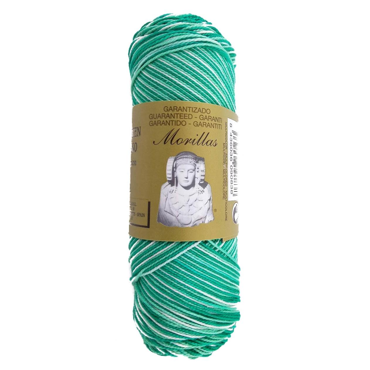 Hilo de Algodón para Ganchillo MORILLAS® Perlé Egipcio - Colores Sólidos