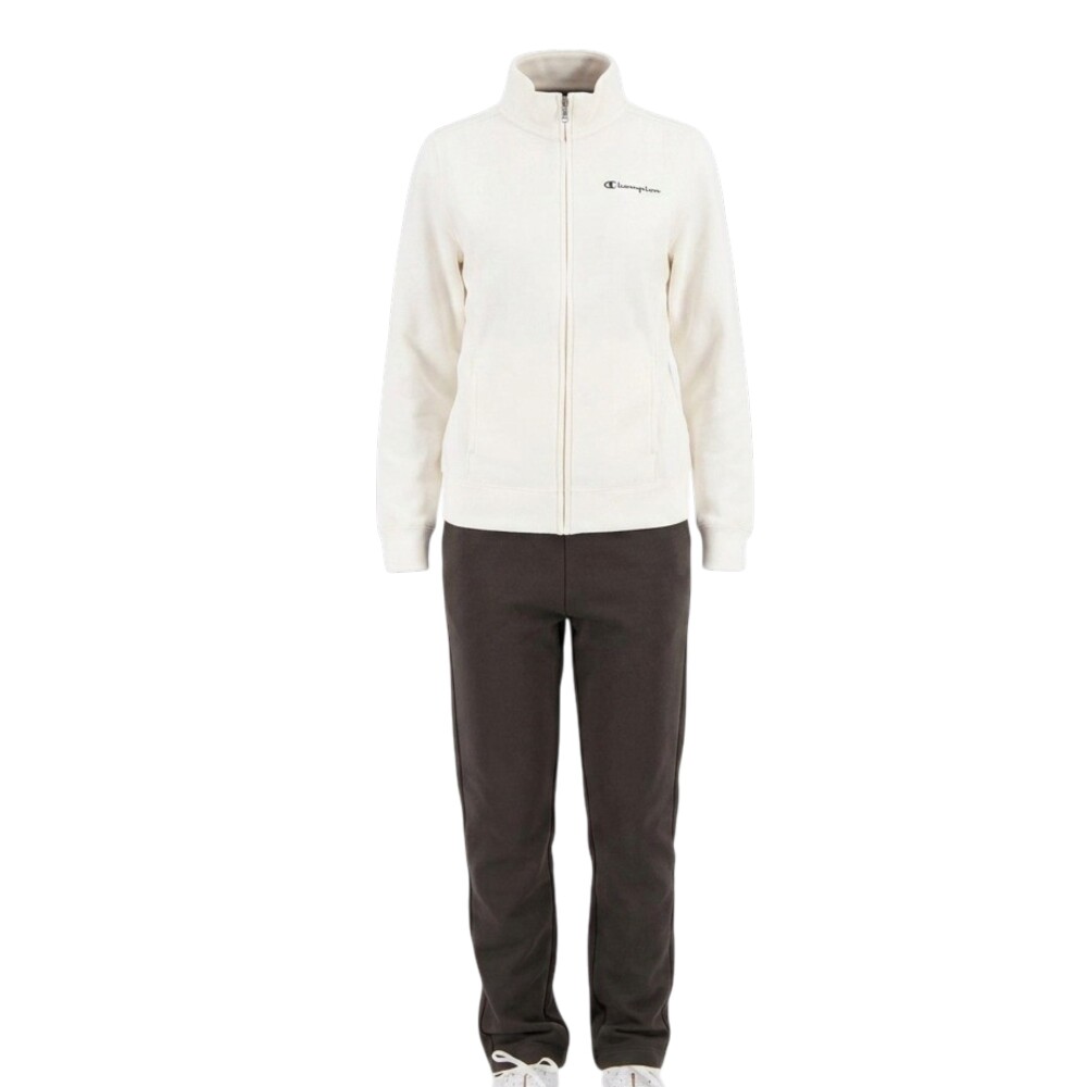 Chándal Blanco Champion Full Zip Suit algodón para mujer