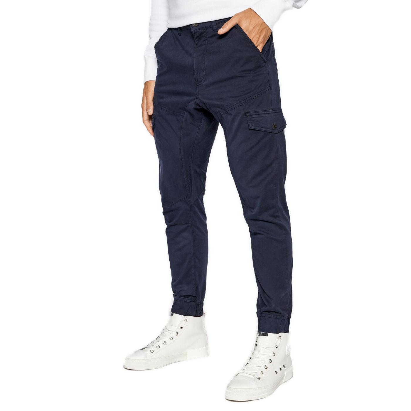 Pantalón cargo Guess marino para hombre-z