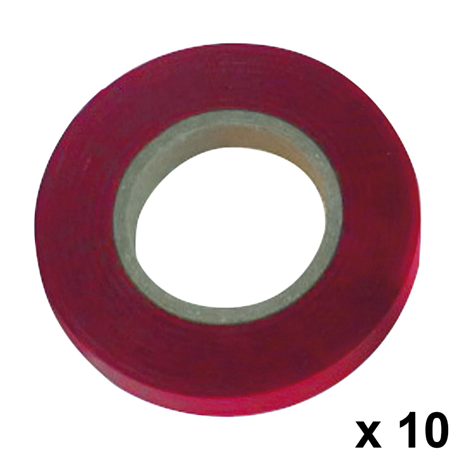 SANCO STORE - SATURNIA Cinta Para Atadora 11 x 0,15 mm. x 26 metros Rojo (Pack 10 Rollos)