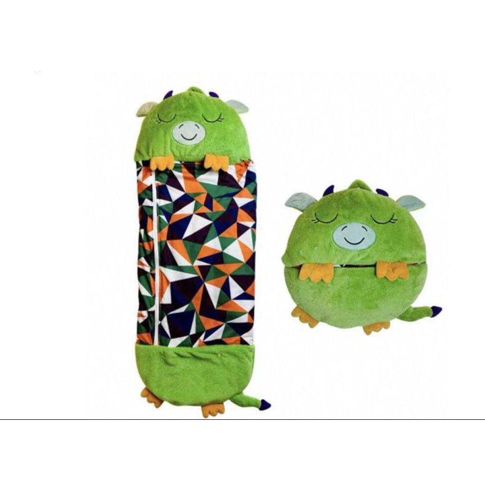 C.A | Saco de Dormir Infantil 2 en 1 | Estilo Animal con Almohada | Súper Suave y Plegable | Para Niños