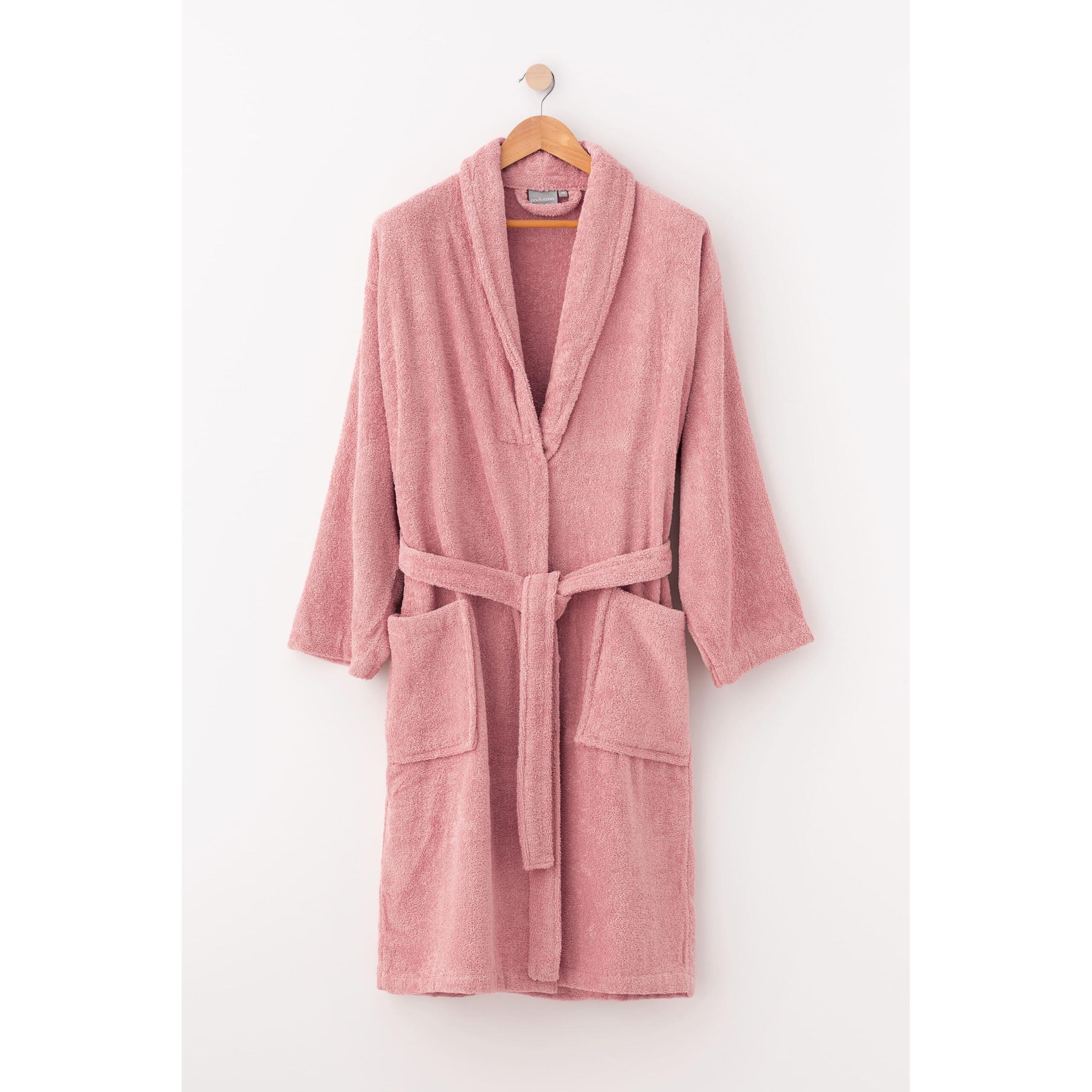 Donegal Collections - Albornoz de Baño sin Capucha de Algodón Rizo Premium
