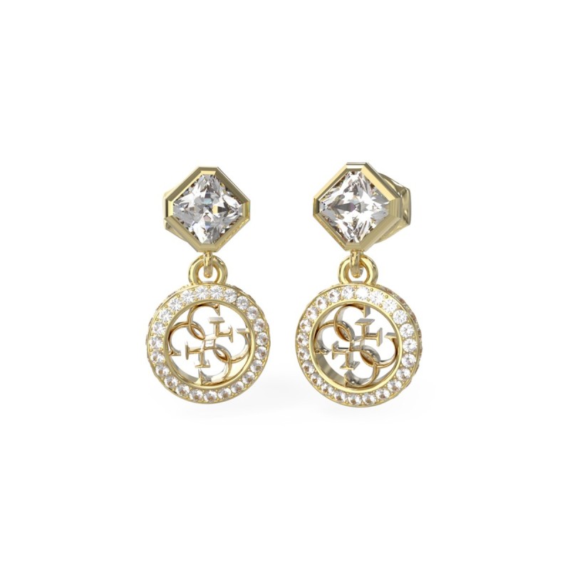Pendientes Mujer Guess JUBE04154JWYGT-U - Acero Dorado Pedrería