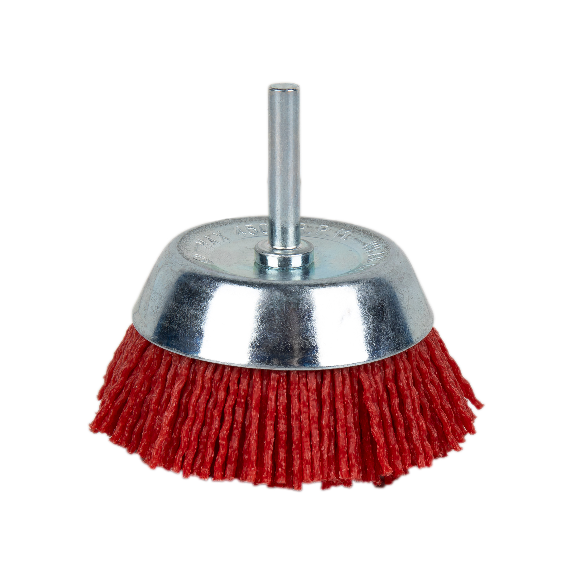 Cofan Cepillo Copa con Filamentos Abrasivos de Nylon | Diámetro de 6 mm x 75 mm | Para pulir, esmerilar, eliminar óxido, etc.