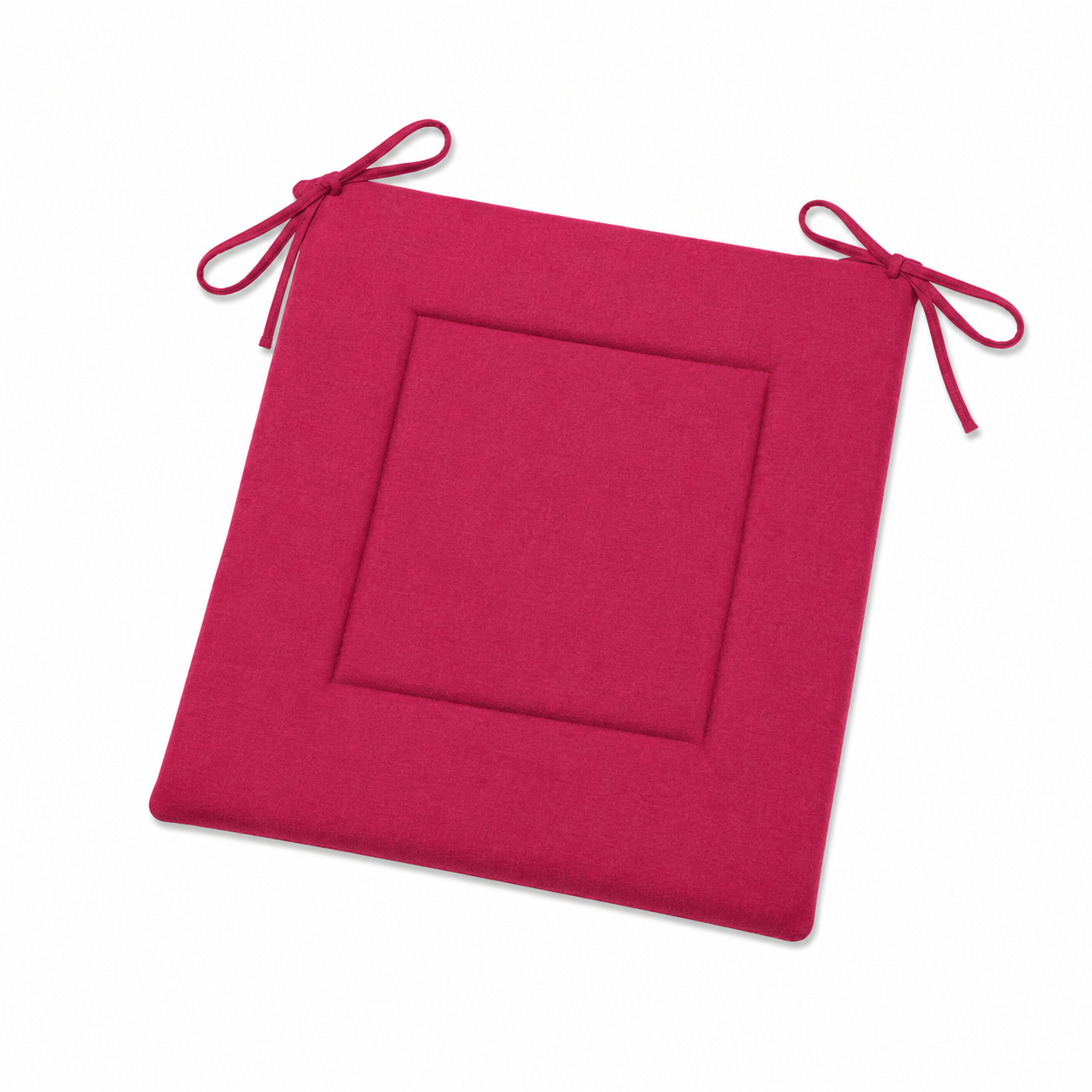Cojín para Silla 40x40 cm con Lazos, Asiento Acolchado Antideslizante, Suave y Cómodo para Cocina, Comedor y Oficina, Pack de 2, 4 o 6 Unidades, Disponible en 10 Colores