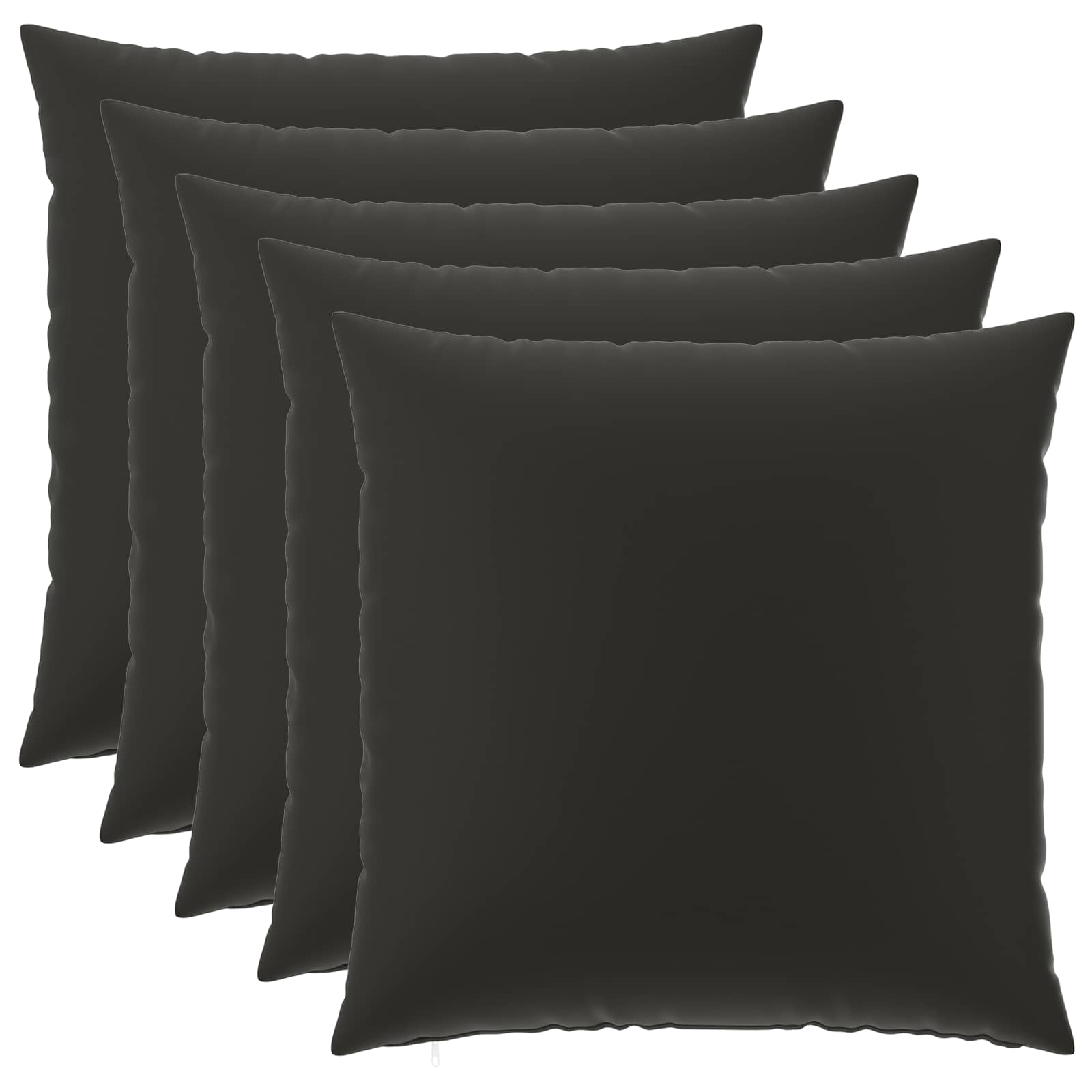 vidaXL Funda de almohada 6 uds. HEERLEN  80 x 80 cm Poliéster Multicolor