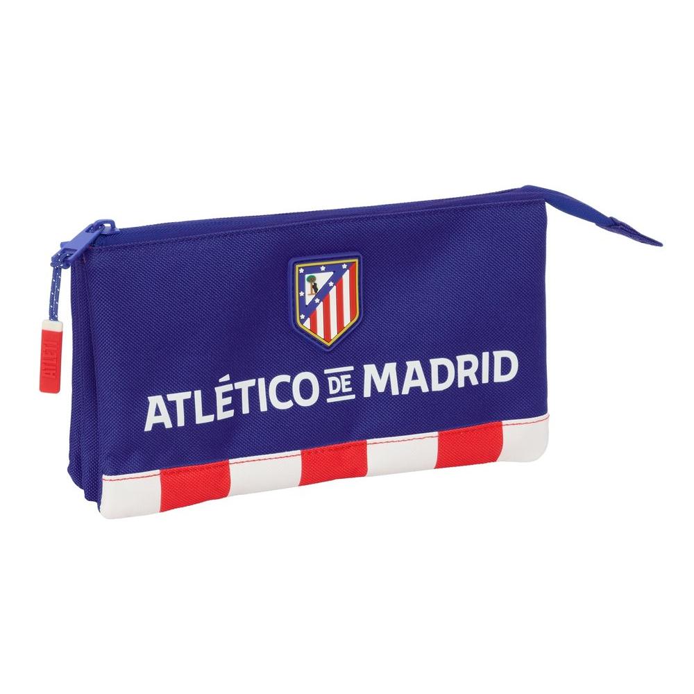 SAFTA PORTATODO TRIPLE ATLETICO DE MADRID ATLETICO DE MADRID 3x22x12 Cms.