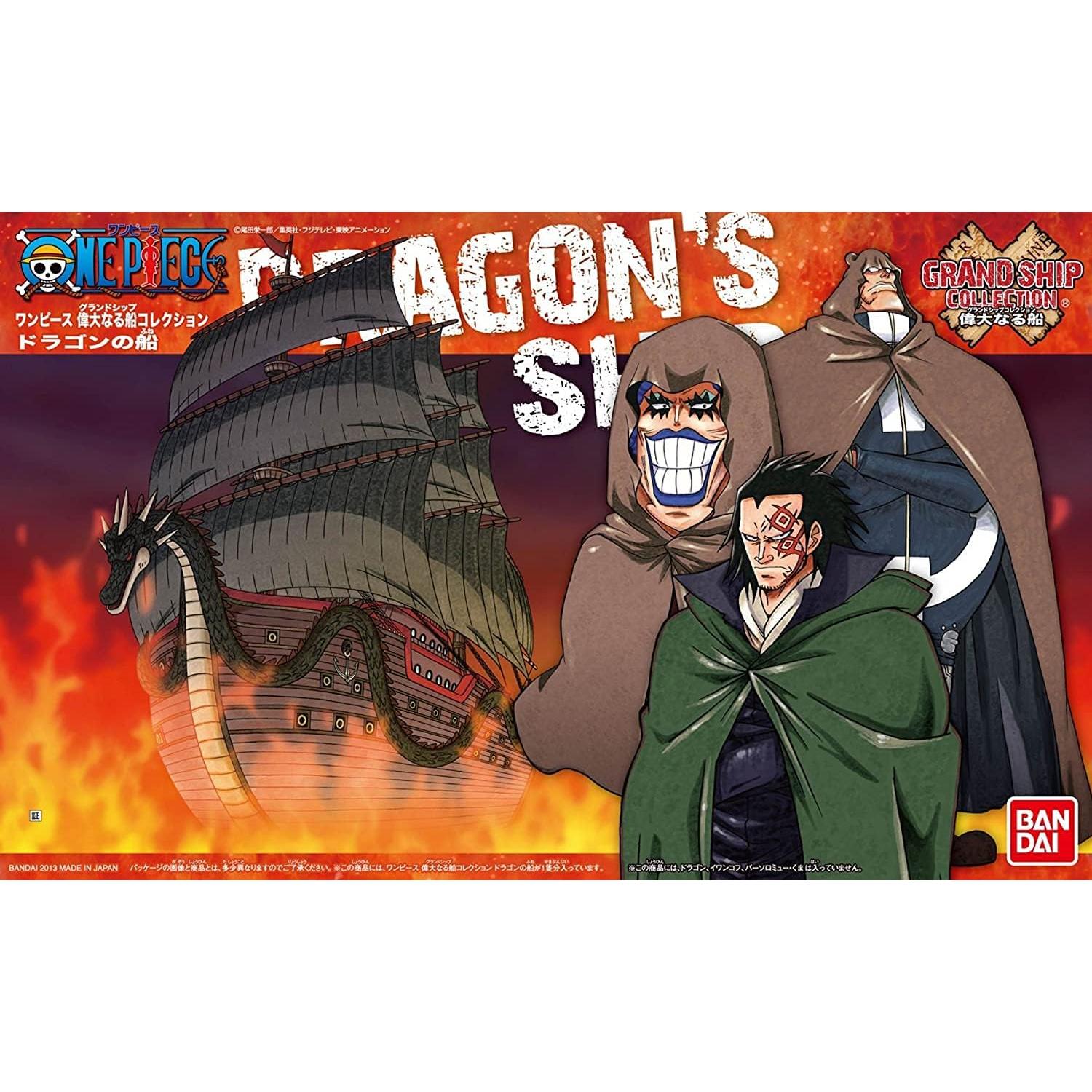 Dragon's Ship – Grand Ship Collection #009 (One Piece) | Kit de Montaje Bandai c