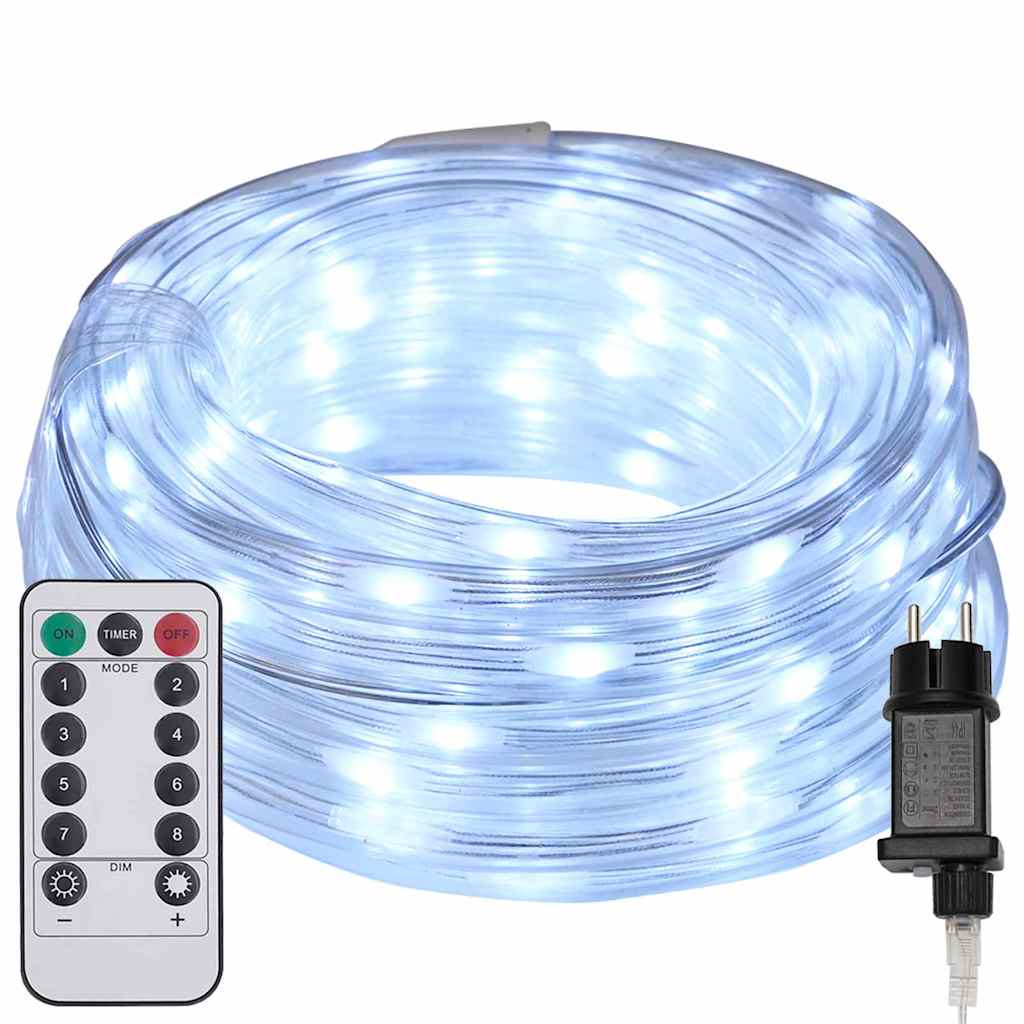 vidaXL Luz de cuerda con 240 LED 10 m PVC Multicolor