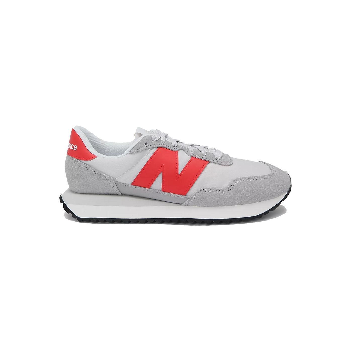 Zapatilla Hombre New Balance 237 Blanca Roja